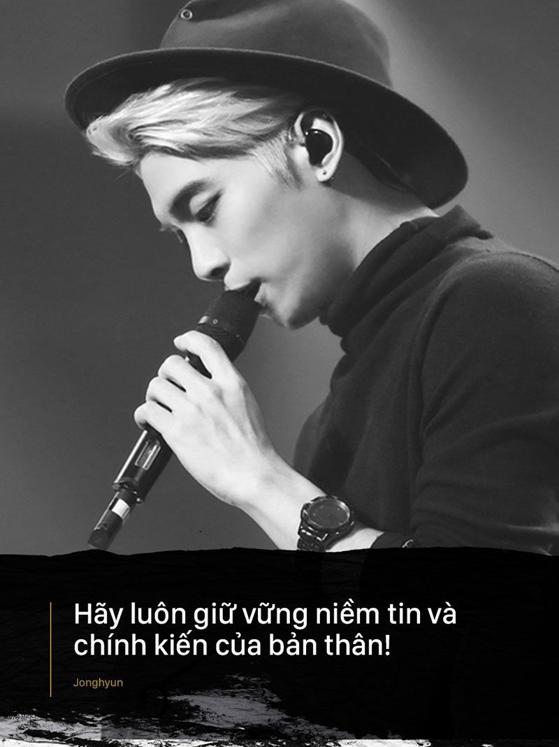 Lời động viên sống mãi với thời gian của Jonghyun: Hiện tại có thể chia ly, nhưng chúng ta sẽ còn gặp lại